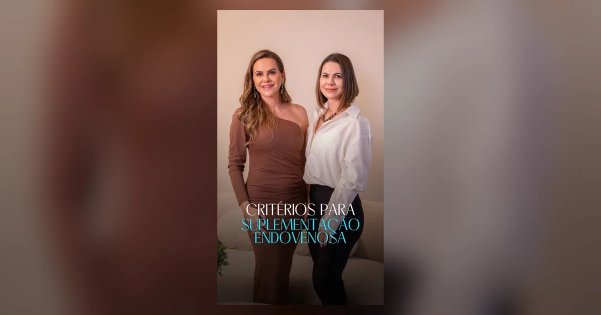 Suplementação endovenosa no pré e pós-operatório