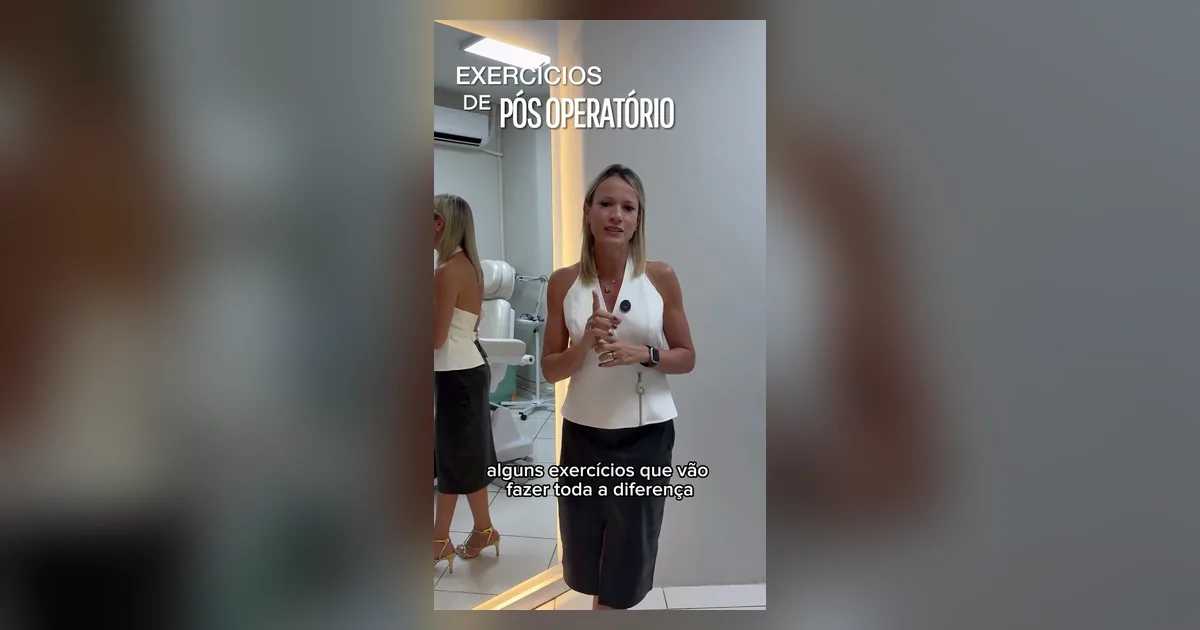 Movimento orientado no pós-operatório de lipo e abdominoplastia