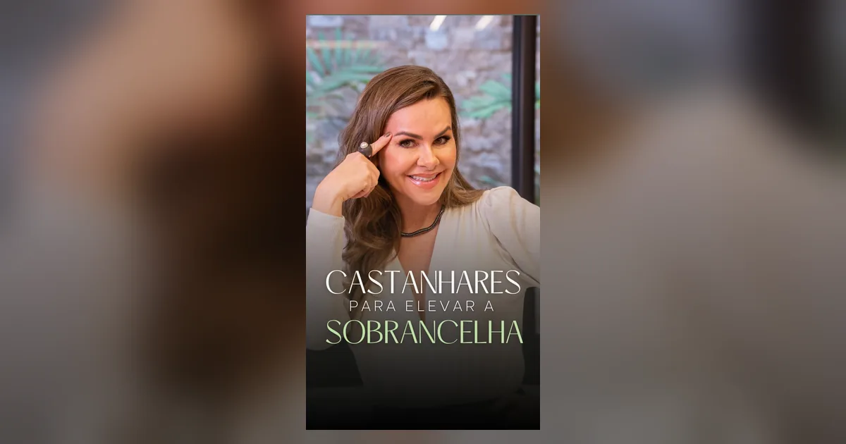Técnica de Castanhares: como elevar a ponta caída da sobrancelha
