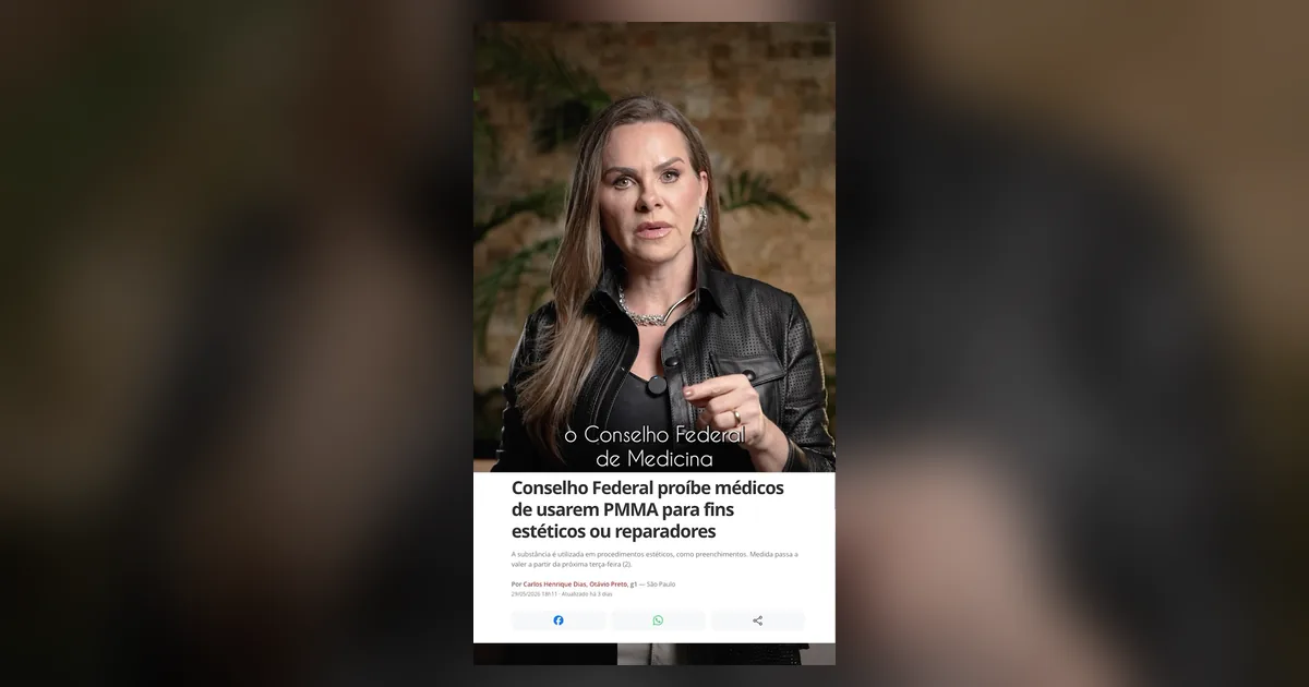 PMMA: por que o preenchedor permanente foi proibido pelo CFM
